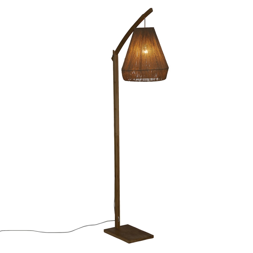 Atmosphera - Talna svetilka PALM 1xE27/60W/230V bambus/konoplja