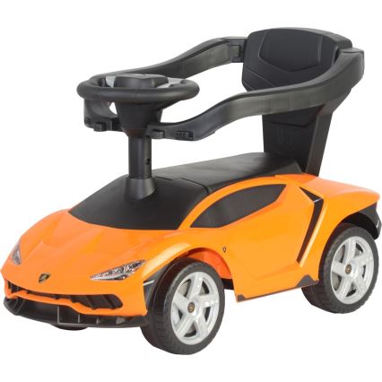 Avto poganjalec Lamborghini 3v1 oranžna/črna