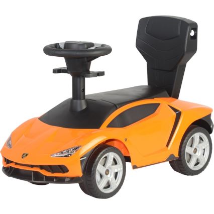 Avto poganjalec Lamborghini 3v1 oranžna/črna