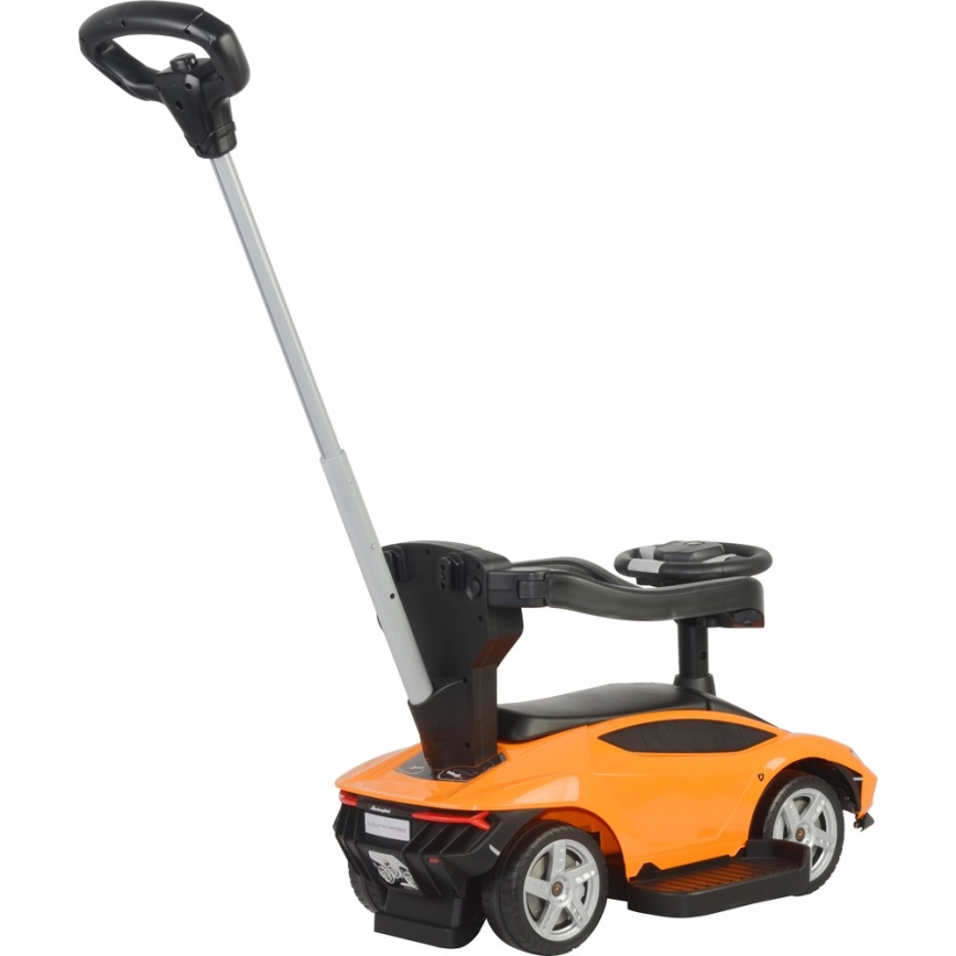 Avto poganjalec Lamborghini 3v1 oranžna/črna
