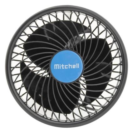 Avto ventilator s priseskom 9W/12V črna