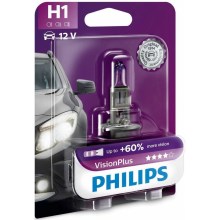 Avto žarnica Philips VISION PLUS 12258VPB1 H1 P14,5s/55W/12V 3250K