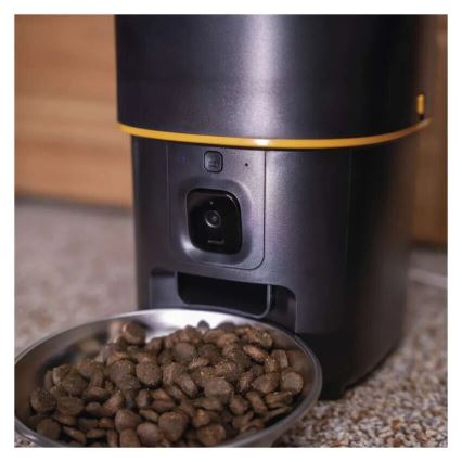 Avtomatski podajalnik hrane z mikrofonom in kamero 4l/5V/3xD Wi-Fi