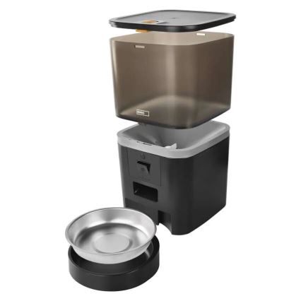 Avtomatski podajalnik hrane z mikrofonom in kamero 6l/5V/4xAA Wi-Fi