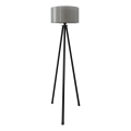 AYD stojna lampa 1xE27/40W/230V črna/siva