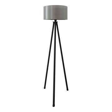AYD stojna lampa 1xE27/40W/230V črna/siva