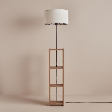 AYD talna lampa 1xE27/40W/230V rjava/bela