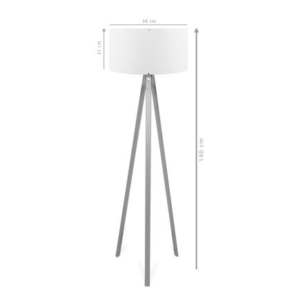 AYD Talna svetilka 1xE27/40W/230V Rjava/Rdeča