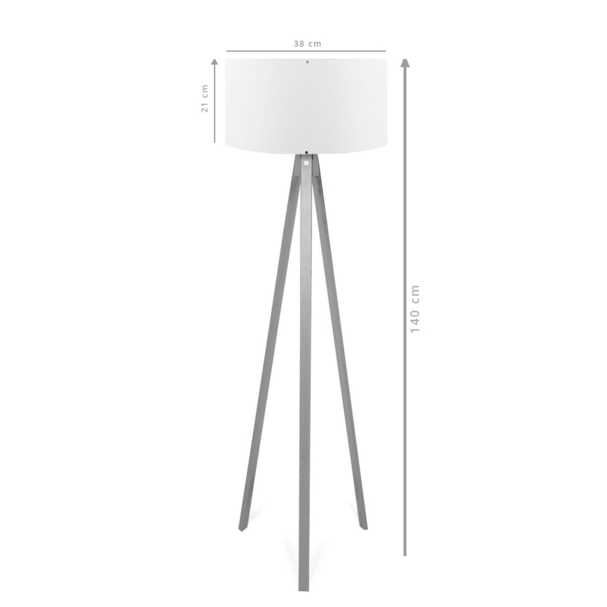 AYD Talna svetilka 1xE27/40W/230V Rjava/Rdeča