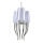 Azzardo AZ0028 - Lestenec na verigi DIABLO 6xE14/11W/230V bela