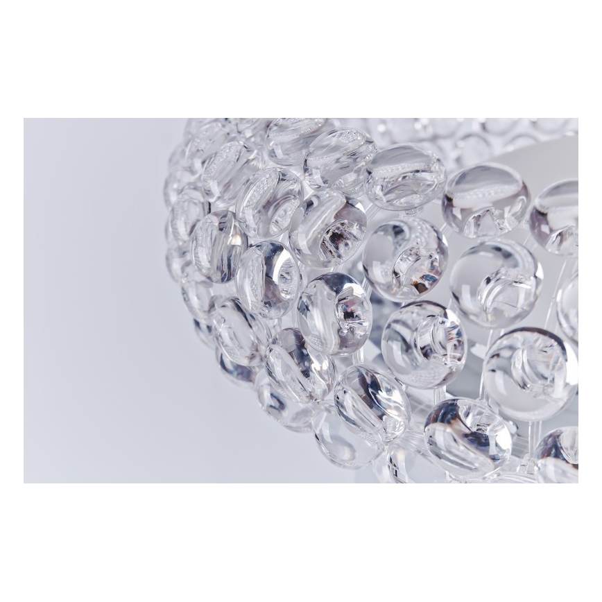 Azzardo AZ0289 - Lestenec na vrvici ACRYLIO 6xT5/40W/230V