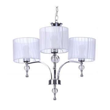 Azzardo AZ1006 - Lestenec na verigi IMPRESS 3xE27/60W/230V