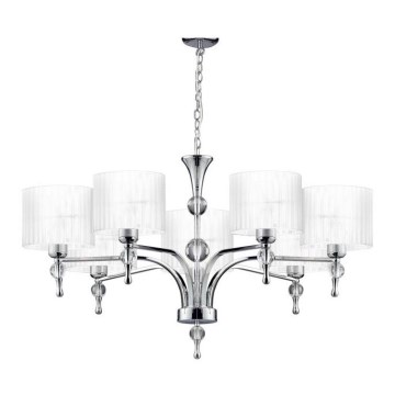 Azzardo AZ1106 - Lestenec na verigi IMPRESS 7xE27/60W/230V