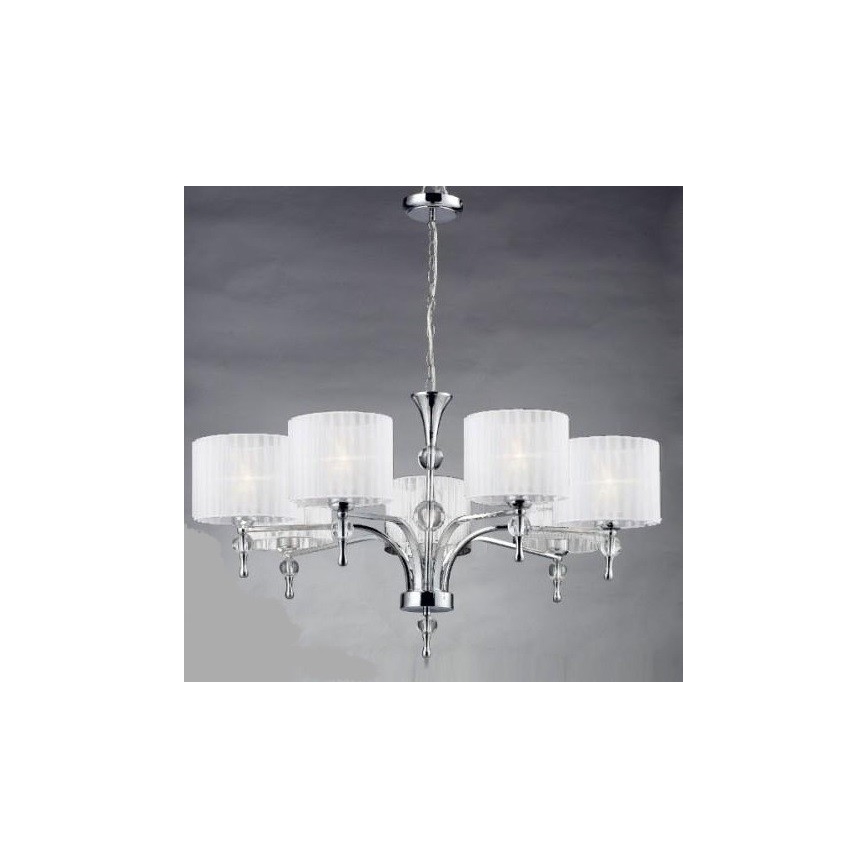 Azzardo AZ1106 - Lestenec na verigi IMPRESS 7xE27/60W/230V