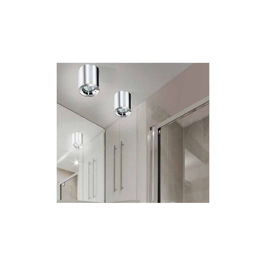 Azzardo AZ1360 - Zunanja stropna svetilka ARO 1xGU10/50W/230V IP54
