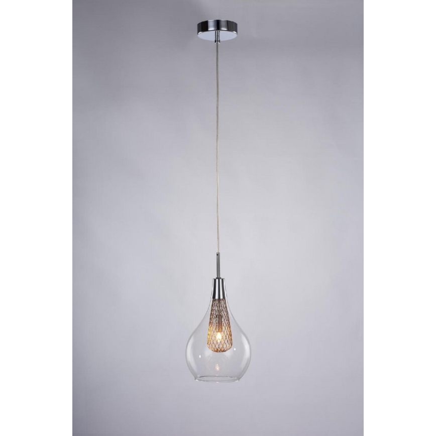 Azzardo AZ1687 - Lestenec na vrvici ELEKTRA 1xG9/40W/230V