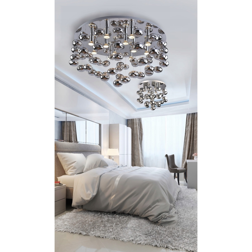 Azzardo AZ2541 - Stropna svetilka LUVIA 6xGU10/40W/230V