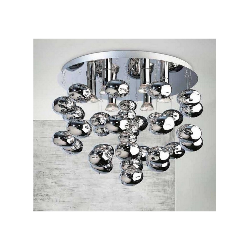 Azzardo AZ2541 - Stropna svetilka LUVIA 6xGU10/40W/230V