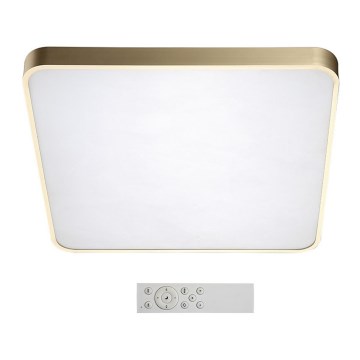 Azzardo AZ2760 - LED Zatemnjevalna stropna svetilka QUADRO LED/60W/230V+ daljinski upravljalnik