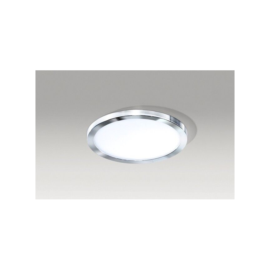 Azzardo AZ2841 - LED Kopalniška vgradna svetilka SLIM 1xLED/12W/230V IP44 CRI 90