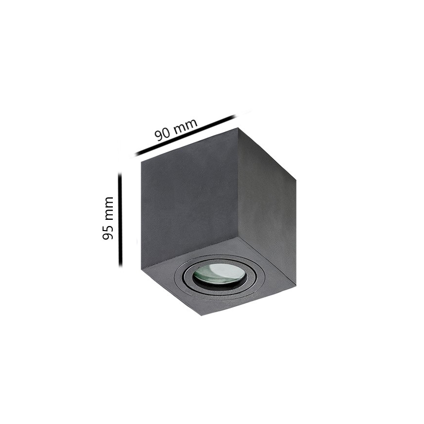Azzardo AZ2878 - Kopalniška stropna svetilka BRANT 1xGU10/50W/230V IP44