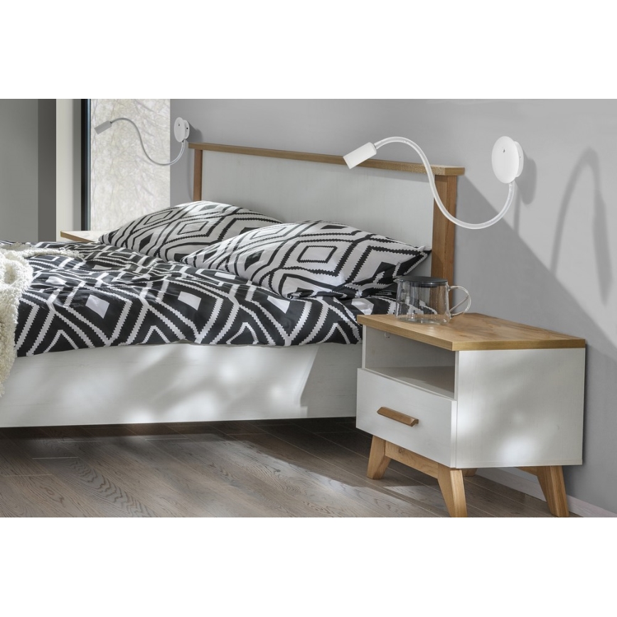 Azzardo AZ2944 - LED stenska točkovna svetilka NOGAT LED/3W/230V