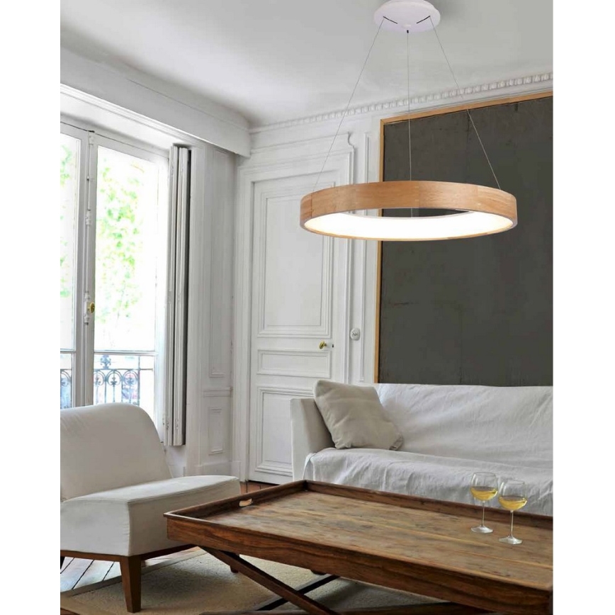 Azzardo AZ3344 - LED Lestenec na vrvici SILVAM LED/30W/230V