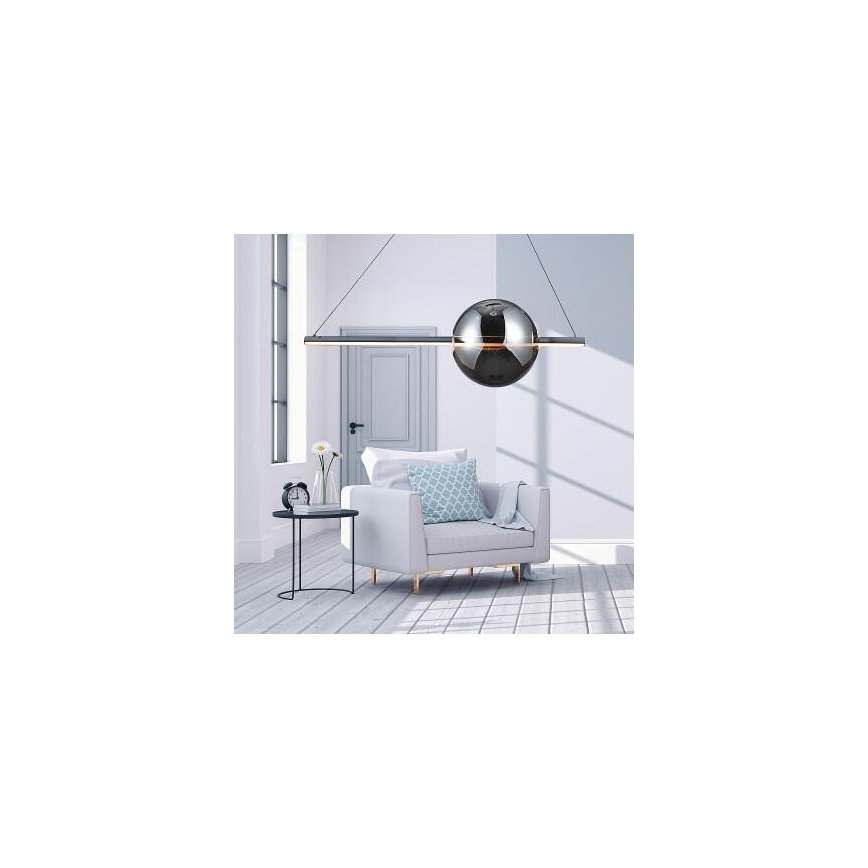 Azzardo AZ3351 - LED Zatemnitveni lestenec na vrvici SANDRA LED/36W/230V