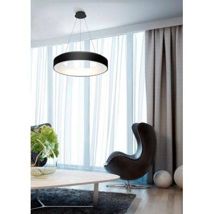 Azzardo AZ3449 - LED Zatemnitveni lestenec na vrvici SOVANA LED/80W/230V + daljinski upravljalnik