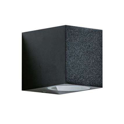 Azzardo AZ4267 - Zunanja stenska svetilka RIMINI 1xGU10/35W/230V IP54 kvadrat