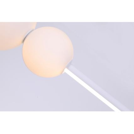 Azzardo AZ4426 - LED Zatemnitveni lestenec na vrvici SANDRA LED/48W/230V bel