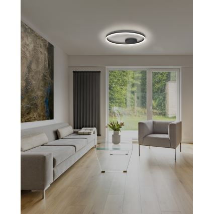 Azzardo AZ4703 - LED Stropna svetilka HALO LED/55W/230V črna