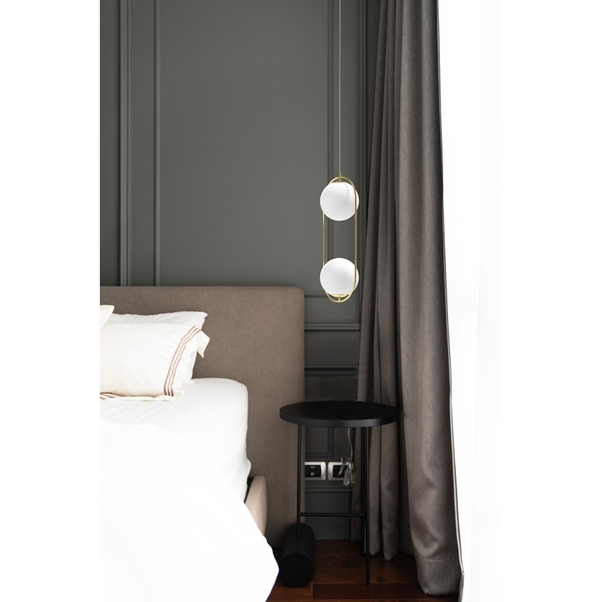 Azzardo AZ4981 - Lestenec na vrvici COCO 1xG9/50W/230V