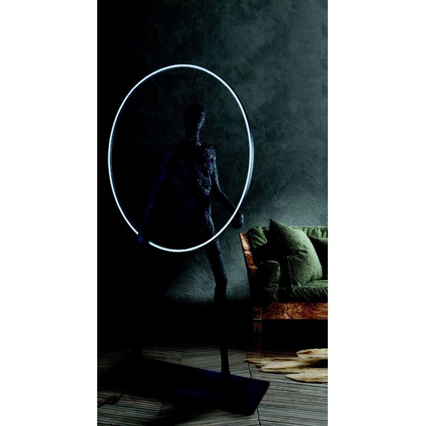 Azzardo AZ4984 - LED Talna svetilka ATLAS LED/30W/230V 214 cm smola