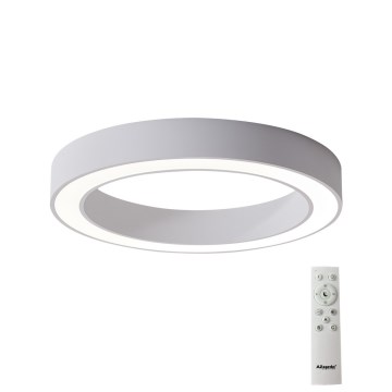 Azzardo AZ5031 - LED Zatemnitvena stropna svetilka MARCO LED/50W/230V bela + Daljinski upravljalnik