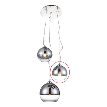 Azzardo - Nadomestno steklo za lestenec BALL - majhno pr. 18 cm