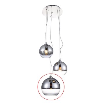 Azzardo - Nadomestno steklo za lestenec BALL - velik pr. 24 cm