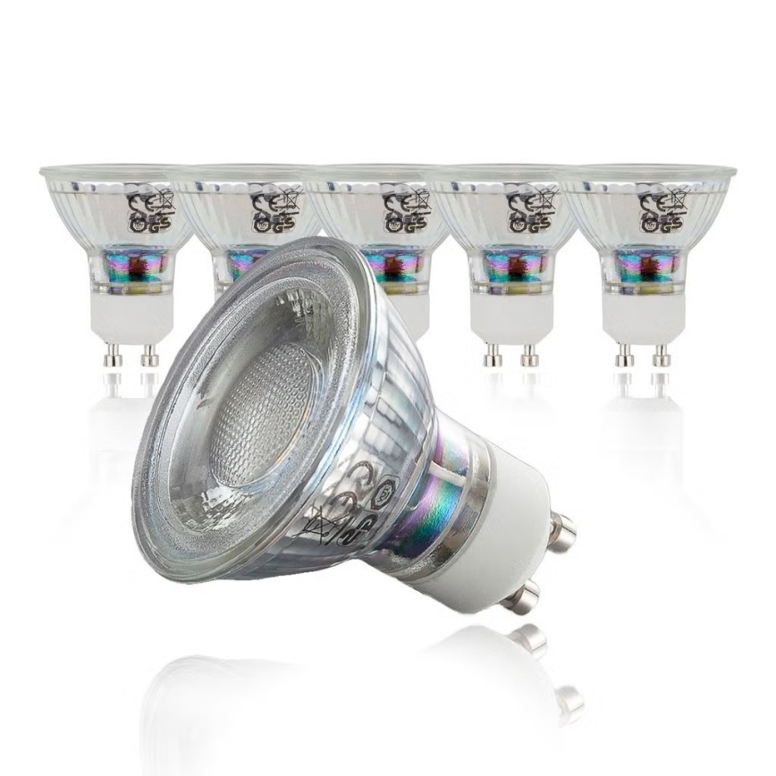 B.K.Licht - KOMPLET 10x LED žarnic GU10/5W/230V 3000K