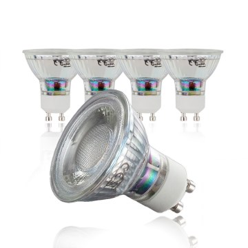 B.K.Licht - Komplet 5x LED žarnic GU10/5W/230V 3000K