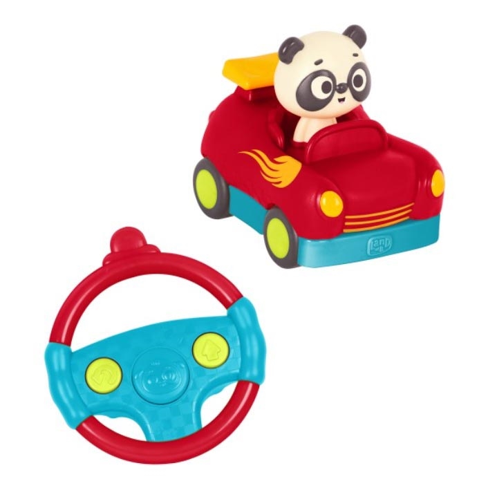 B-Toys - Avto z daljinskim upravljalnikom Panda Bingo 4xAA + 2xAAA