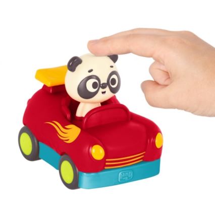 B-Toys - Avto z daljinskim upravljalnikom Panda Bingo 4xAA + 2xAAA