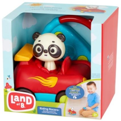 B-Toys - Avto z daljinskim upravljalnikom Panda Bingo 4xAA + 2xAAA