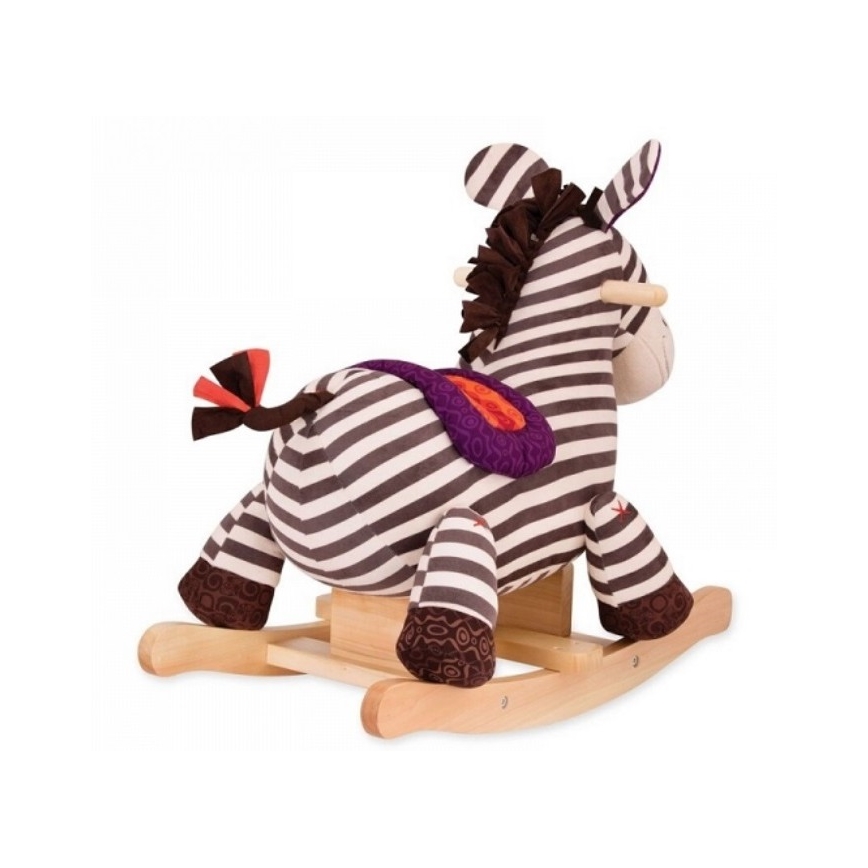 B-Toys - Gugalnica zebra KAZOO topol