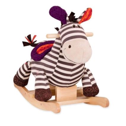 B-Toys - Gugalnica zebra KAZOO topol