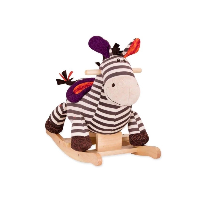 B-Toys - Gugalnica zebra KAZOO topol