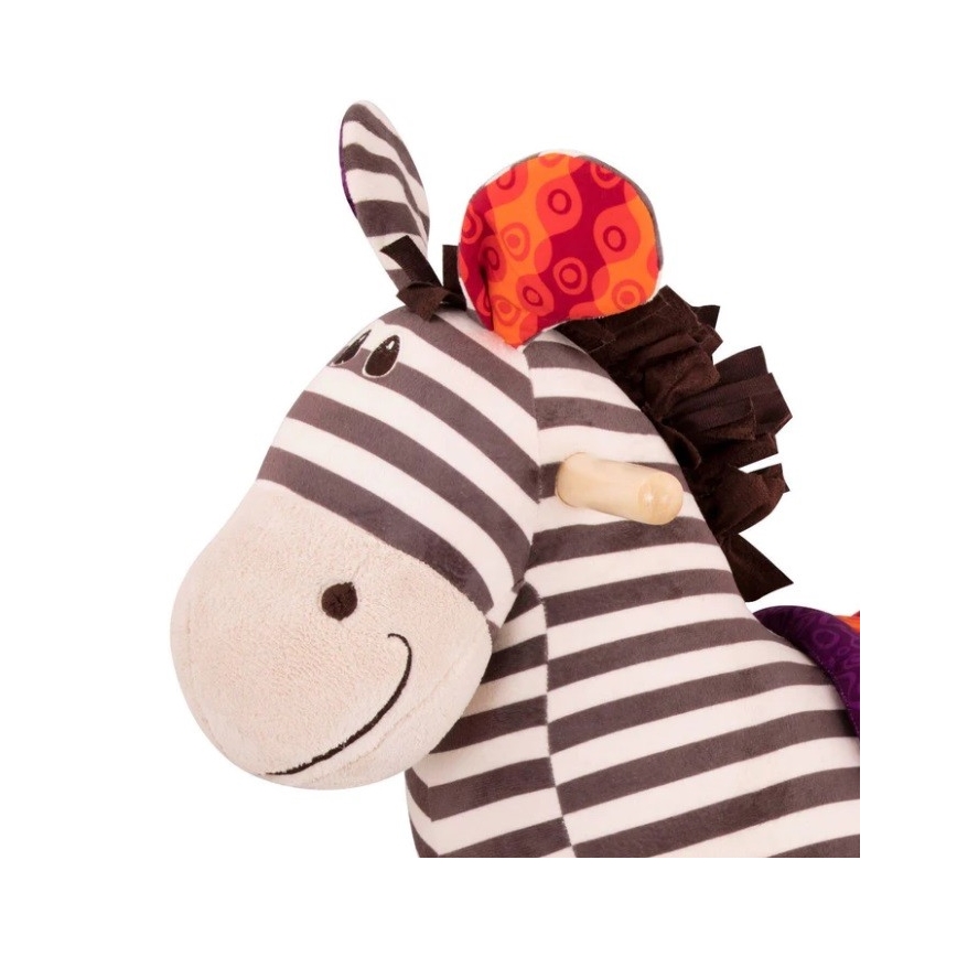 B-Toys - Gugalnica zebra KAZOO topol