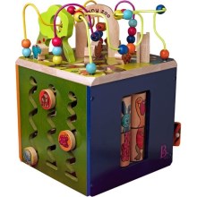 B-Toys - Interaktivna kocka Zoo guma fig