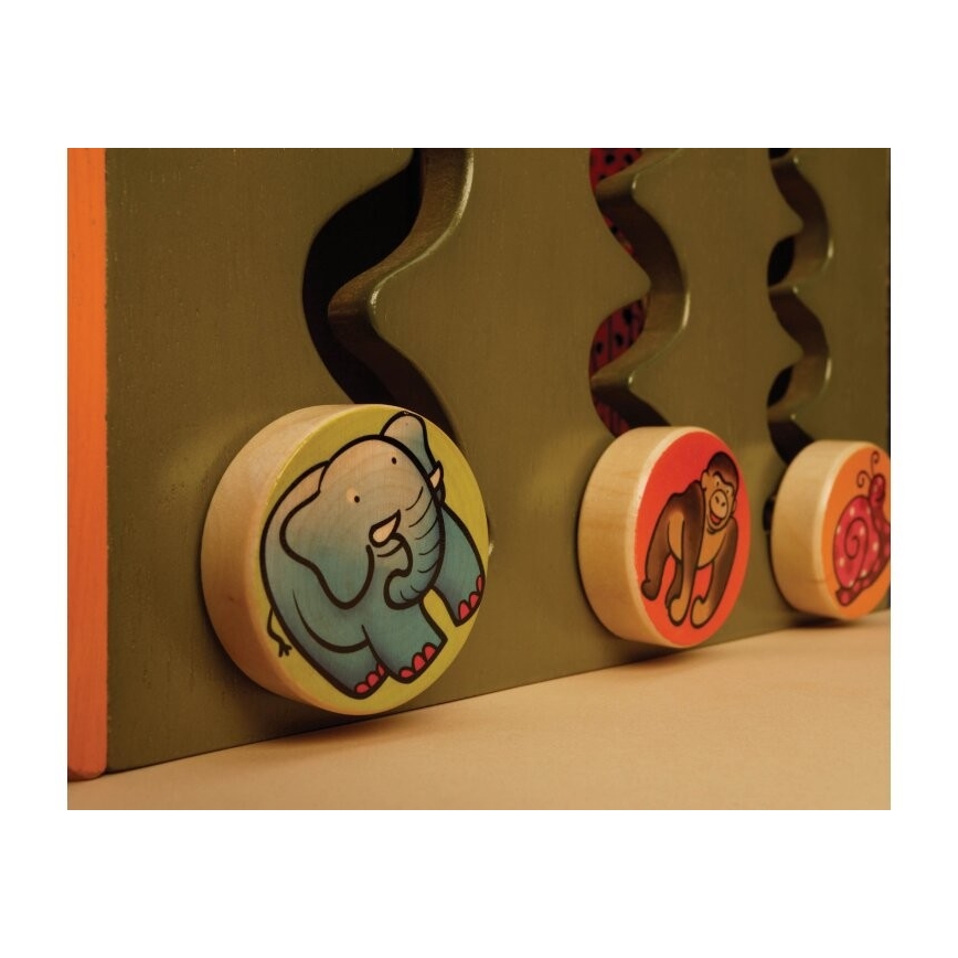 B-Toys - Interaktivna kocka Zoo guma fig
