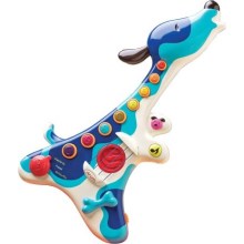 B-Toys - Otroška električna kitara Dog Woofer 3xAA
