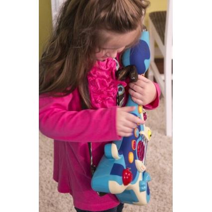 B-Toys - Otroška električna kitara Dog Woofer 3xAA